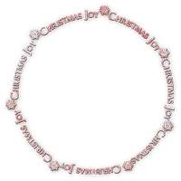 soave text christmas joy deco circle pink - png gratis
