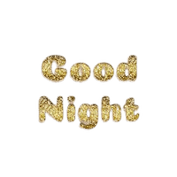 Good Night words - ücretsiz png