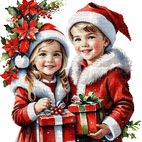 merry christmas child kind milla1959 - Ingyenes animált GIF