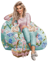 Woman. Easter. Leila - Free PNG