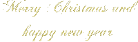 feliz navidad  año nuevo text gif dubravka4 - GIF animate gratis