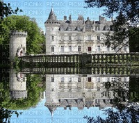 maj gif château de Nieul - GIF animate gratis