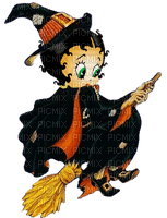 betty boop halloween witch sorciere - 無料png