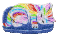 rainbow kitty - Бесплатни анимирани ГИФ