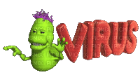 Virus - Nemokamas animacinis gif