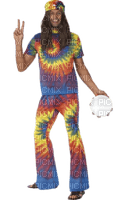 Kaz_Creations Man Homme Hippy - Free PNG