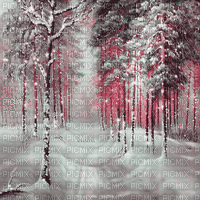 Y.A.M._Winter New year background - Ilmainen animoitu GIF