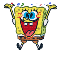 spongebob gif bob l´êponge - GIF animé gratuit