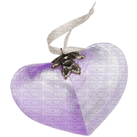 hjärta-heart-purple--lila - gratis png