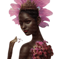 kikkapink fantasy african woman surreal - gratis png