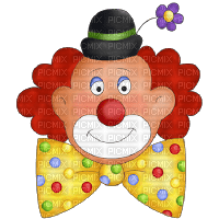 Kaz_Creations Cartoon Baby Clown Circus - PNG gratuit