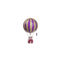 kikkapink deco scrap steampunk balloon - безплатен png