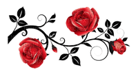 Roses gothiques 2 - gratis png