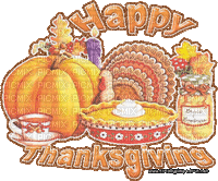 Happy Thanksgiving - Бесплатный анимированный гифка