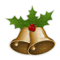 Kaz_Creations Deco Christmas Bells 🔔 - zdarma png