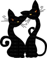 black cats by nataliplus - PNG gratuit