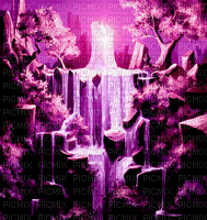 Rena purple lila Fantasy Background Hintergrund - gratis png
