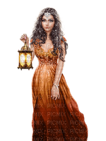 woman lantern bp - gratis png