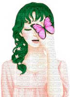 Enakei.Green.Pink - By KittyKatLuv65 - ücretsiz png