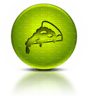 pizza icon green - png gratis