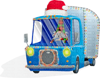 Christmas car, truck, bp - δωρεάν png