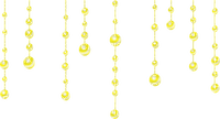 Hanging Pearls.Yellow - 無料png
