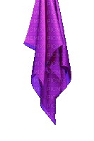 purple scarf animated - GIF animé gratuit