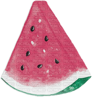 soave deco summer fruit  watermelon pink green - Free PNG