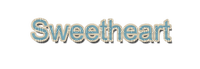 Kaz_Creations Deco Text Sweetheart - 無料png