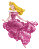 image encre bon anniversaire color effet princesse Aurora Disney edited by me - png grátis