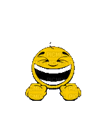smiley fun face yellow deco tube animation gif anime animated - Besplatni animirani GIF
