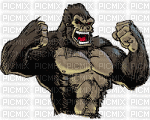 gorille - Darmowy animowany GIF