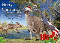 Christmas in Australia bp - GIF animado gratis