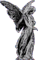angel statue - GIF animé gratuit