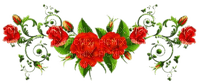 VanessaValo _crea= red tube roses - PNG gratuit