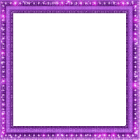 Purple glitter frame gif - GIF เคลื่อนไหวฟรี