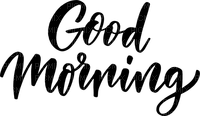 Text. Good Morning. Leila - 無料png