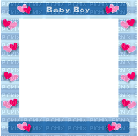 kehys, frame, baby boy - 免费PNG