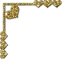 golden frame corner - Darmowy animowany GIF