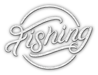 soave text fishing white - Free PNG