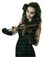 Kaz_Creations Woman Femme Black Violin