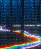 Rainbow - Forest. - png ฟรี