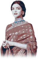 soave bollywood woman brown blue - kostenlos png