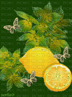 MMarcia gif limão fundo - Free animated GIF