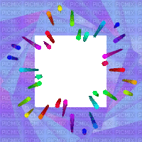 background fond overlay frame abstract purple - GIF เคลื่อนไหวฟรี