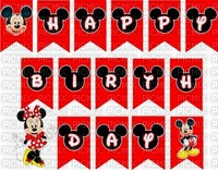 image encre couleur Minnie Mickey Disney anniversaire dessin texture effet edited by me - gratis png