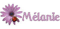 melanie - Gratis animeret GIF