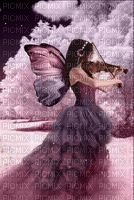 woman with violin bp - Безплатен анимиран GIF