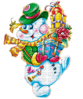 Kaz_Creations Christmas Deco Snowman - zadarmo png
