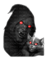 devil cat - Animovaný GIF zadarmo